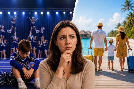 AITA for Missing My Son’s Cheerleading Championship for a Family Trip?