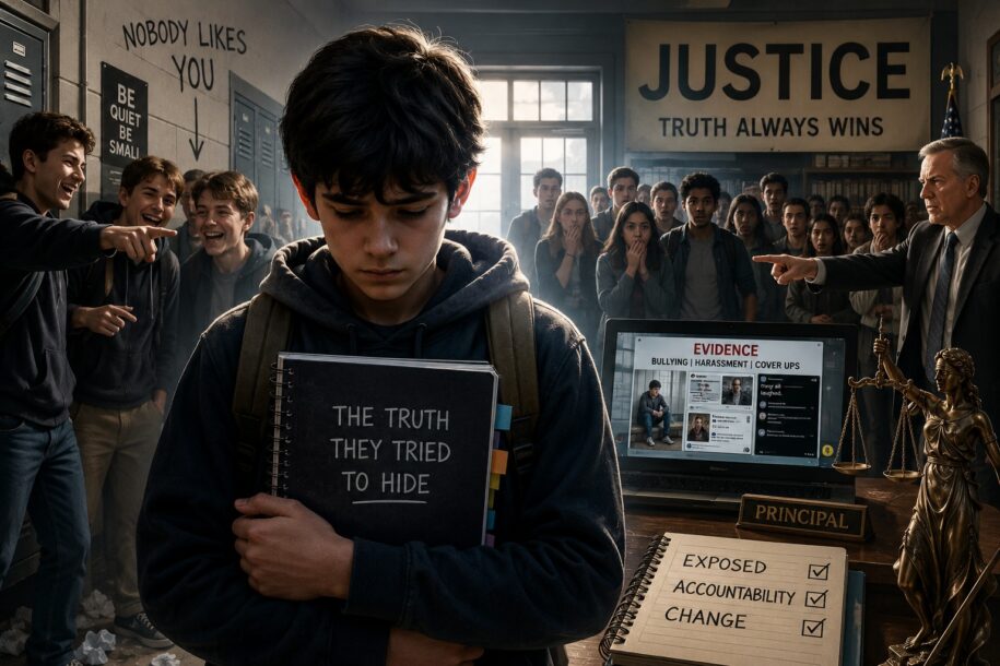 The Quiet Boy Everyone Bullied — Until His Notebook Exposed the Entire School