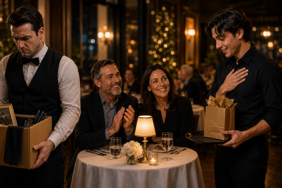Rude Waiter Got No Tip—Customer Rewarded the Food Runner Instead 
